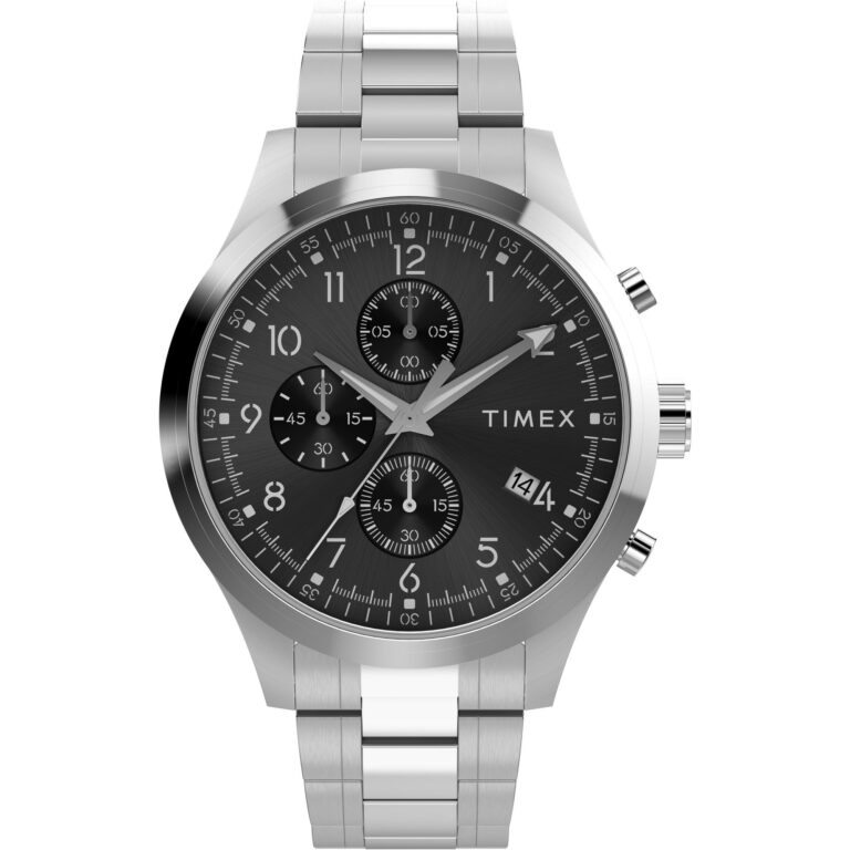 Review: Q Timex Chronograph Stainless Steel Bracelet Watch (Model: TW2V42600VQ)