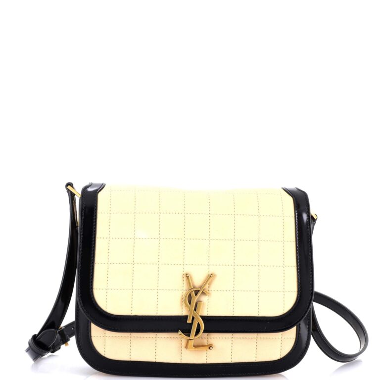Review: Saint Laurent Medium LouLou Quilted Suede Shoulder Bag in…