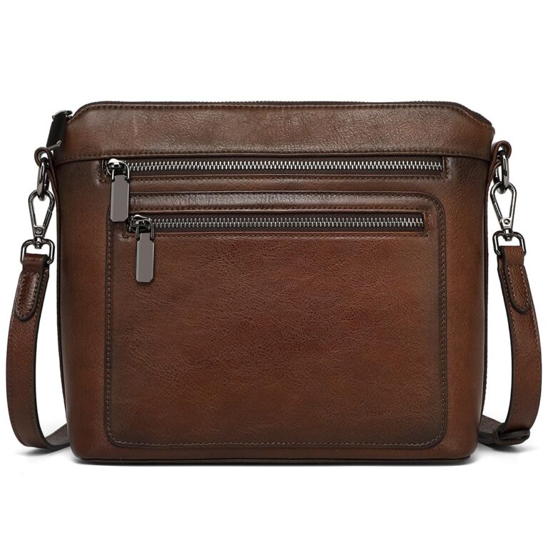 Montana West Crossbody Bag for Women Soft Washed Leather Multi…