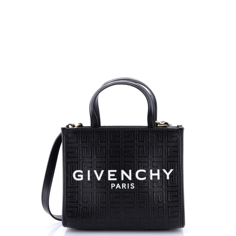 We Tested Givenchy 4G Logo Mini Leather Tote Bag used…