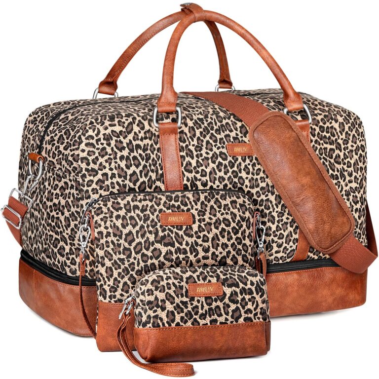 Top Picks: Travel Weekender Bag for Women Overnight Bag with…