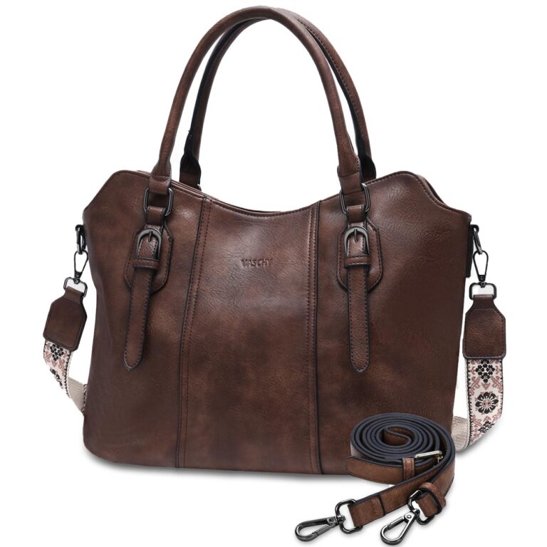 Vaschy Crossbody Bag Purse for Women,Fashion Vegan Leather Hobo Handbag…