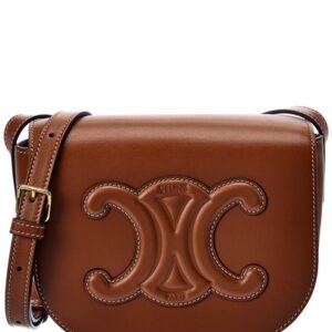 Celine Mini Besace Cléa in Triomphe Canvas & Calfskin