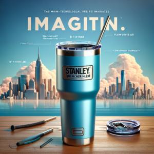 Stanley Quencher H2.0 Tumbler with Handle and Straw 30 oz | Flowstate 3-Position Lid | Cup Holder Compatible for Travel | Insulated Stainless Steel Cup | BPA-Free | Azure