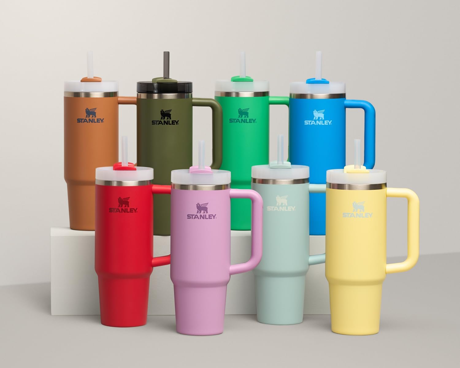 Stanley Quencher H2.0 Tumbler with Handle and Straw 30 oz | Flowstate 3-Position Lid | Cup Holder Compatible for Travel | Insulated Stainless Steel Cup | BPA-Free | Azure - Image 6