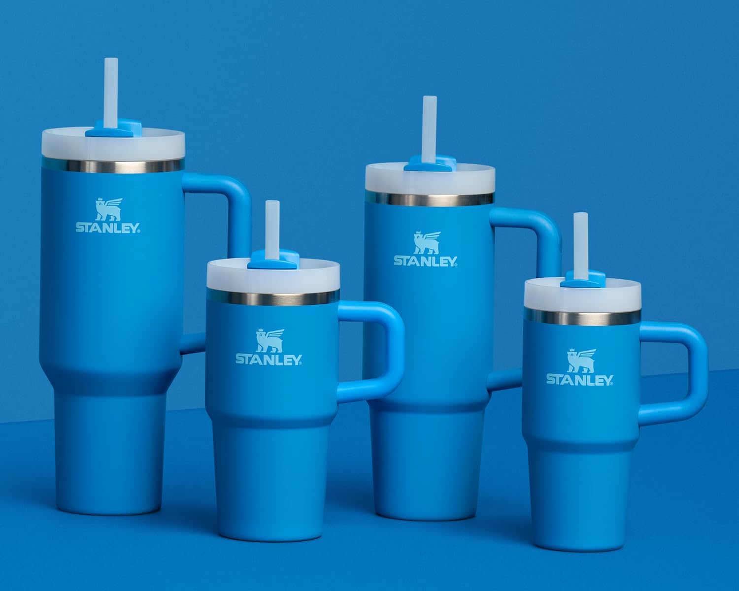 Stanley Quencher H2.0 Tumbler with Handle and Straw 30 oz | Flowstate 3-Position Lid | Cup Holder Compatible for Travel | Insulated Stainless Steel Cup | BPA-Free | Azure - Image 7