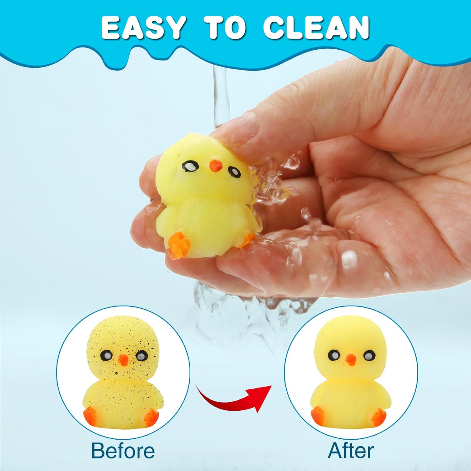 30 Pack Squishy Toys, Kawaii Squishies Party Favors for Kids 4-8 8-12 Treasure Box Toys for Classroom Birthday Xmas Gifts Goodie Bag Mini Animals Mochi Squishy Stress Relief Sensory Toy Random - Image 7