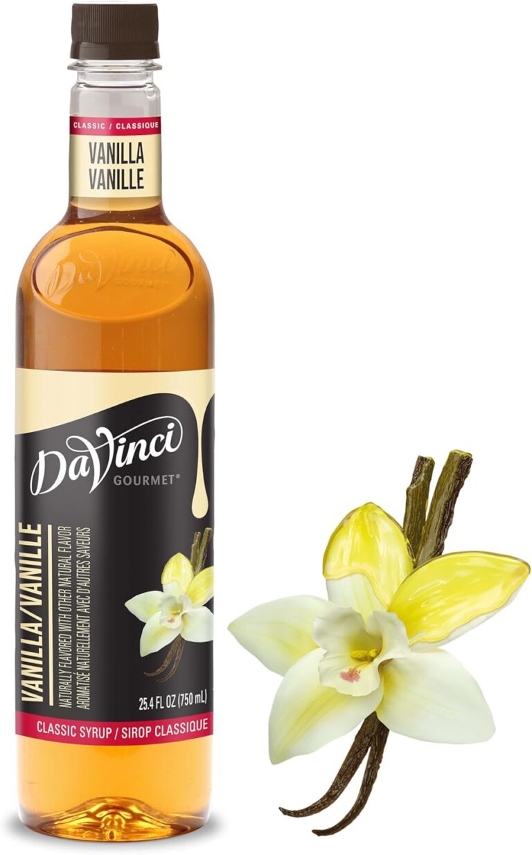 DaVinci Gourmet Classic Vanilla Coffee Syrup 25.4 oz (750ml), Plastic Bottle [product_imghttps://www.amazon.ca/gp/aws/cart/add.html?AssociateTag=miguelcanal0b-20, shoppermark0c-20, zoocousa-20, onamzmigue088-20, onamzshopperm-20&ASIN.1=B00W6T2RZE&Quantity.1=1&SubscriptionId=