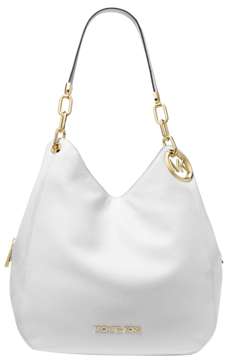 Burberry TB Lola Leather Chain Shoulder Bag White Purses And…