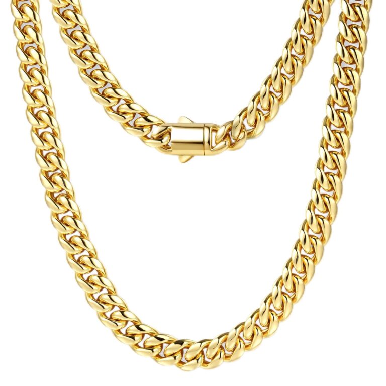 We Tested FindChic Sturdy Cuban Link Curb Chain Necklace for…