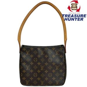 Louis Vuitton Monogram Looping MM Shoulder Bag Brown M51146 From Japan