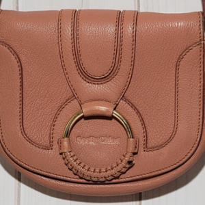 SEE BY CHLOE HANA LEATHER MINI CROSSBODY BAG C0405V COTTON LINING 21" STRAP