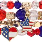Lonext Halloween Bracelets Stackable Heishi Beaded Stretch Bracelets