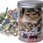 Mystery Jewelry Jar,Surprise Jewelry Box for Women, Gift Set (Necklace, Earrings, Rings,Kracelet),Unique Birthday Gift for Her (Diverse styles/40-45)