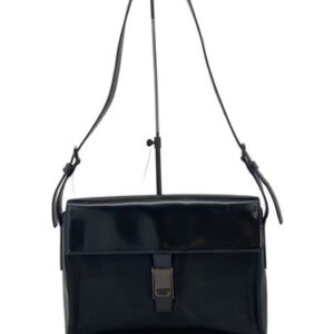 Prada Women’s Leather Shoulder Bag Black Authentic Japan