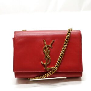 Saint Laurent Shoulder Bag Red Leather 2324054