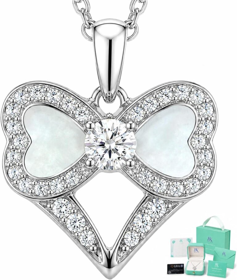 Heart Moissanite Pendant Necklace