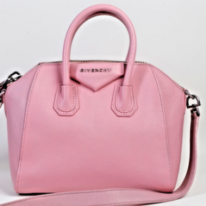 Givenchy Antigona Small Bag Baby Pink Sugar Leather Satchel Crossbody Purse