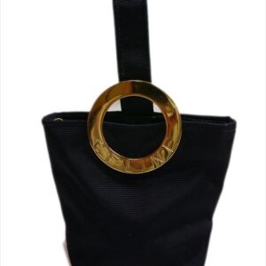 Authentic CELINE Pochette handbag Canvas #1936