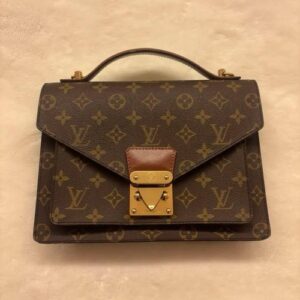 Louis Vuitton Monogram Handbag Monceau M51185