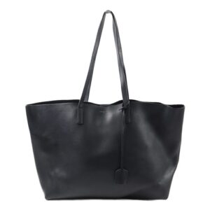 SAINT LAURENT YSL GHW Tote Bag GRP394195 Calfskin Leather Black