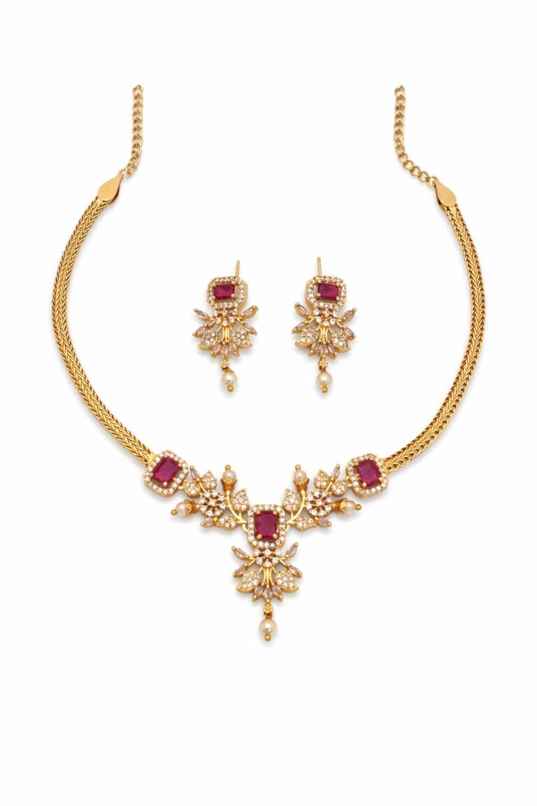 Review: Indian Jewelry Set for Women Necklace and Earrings Traditional……