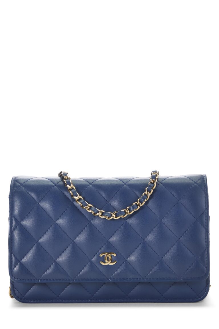 Review: Chanel HandBag Matelasse Chain Shoulder Lambskin Navy 490184 (2026…