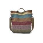 Eshow Women’s Canvas Handbag Purse Top Handle Tote Shoulder Bag……