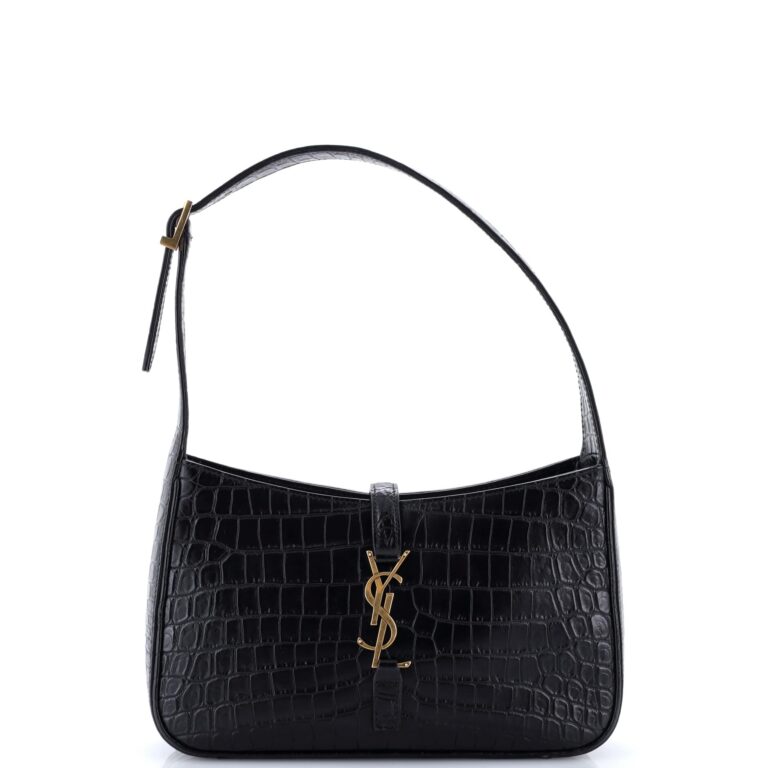 Review: YSL Black Quilted Leather Hobo Bag – Iconic Logo……